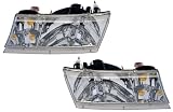 1999-2002 (2000 2001 99 00 01 02) Mercury Grand Marquis Headlight Assembly - One Pair (Both Driver and Passenger Sides) - DOT Certified Headlamp