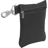 Piel Valuable Pouch - Black