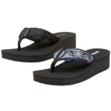 TevaWomen'sMandalynWedgeSandal2-Pack,M.Blackout/HawaiianD,7M