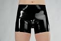 Latex Short mit Ausbuchtung Gr. M