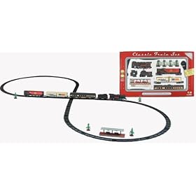 WowToyz Classic Train Set – 40 Piece with Steam Engine