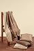 Lounge Dekostoff Wildleder Optik 200 x 150 cm caffee