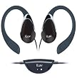 iLuv I201BLK Lightweight Ear Clip Headphones (Black)