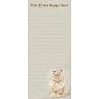 This IS my happy face! Magnetic Notepad