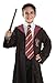 Maroon with Yellow Stripe Tie Costume Accessory Necktie for Unisex Children&Adult