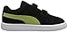 PUMA Kids' Suede Sneaker with Hook-and-Loop Straps