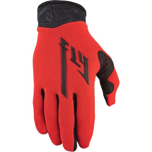 Fly Racing Pro Lite Men's Off-Road/Dirt Bike Motorcycle Gloves - Red/Black / Size 8