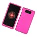 Eagle Cell Rubberized Protector Case for Motorola Droid Maxx Ultra XT1080 - Retail Packaging - Hot Pink