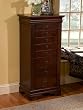 Powell 508-315 Louis Philippe Marquis Cherry Jewelry Armoire Powell 508-315 Louis Philippe Marquis Cherry Jewelry Armoire