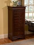 Powell Louis Philippe Jewelry Armoire