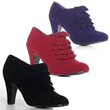 Ladies Womens Red Beige Orange High Heels Platform Peeptoe Sandals Wedges Shoes Size 3-8