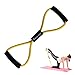 KYLIN SPORT Figure 8 Ultra Premium Toner Resistance Exercise Band For Yoga Fitness Workout (Yellow ( Light 10 Pounds))