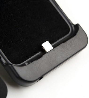 iPhone 6 Black Rechargeable External Battery Backup Charger Case Cover Pack Power Bank 2800mAh