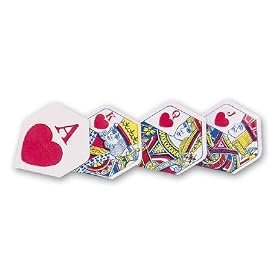 Unicorn Polyflite Plus Royal Flush Dart Flights Set