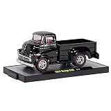 Dodge come Pick-Up camion, nero, 1957, modello di automobile, modello prefabbricato, M2 Machines 1:64di M2 Machines