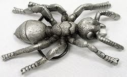 Giant Ant Pewter Belt Buckle