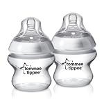 from Tommee Tippee Tommee Tippee Closer to Nature Easi-vent 150ml BPA-free Feeding Bottles (2-Pack) (Model 422420)