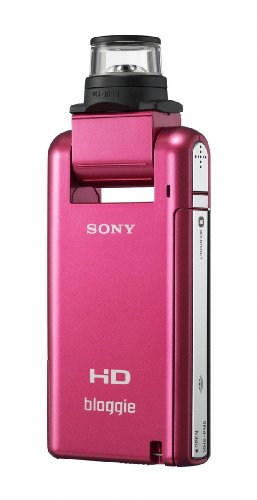 Sony MHS-PM5KP Bloggie Camcorder (5 Megapixel, 6,1 cm (2,4 Zoll) LCD Farb-Display, 360 Grad Videoaufnahme) pink