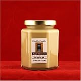 Apple Cinnamon 9oz Hex Jar, Scented Soy Wax Candle, By Pueblo Candles