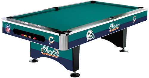 Miami Dolphins Pool Table