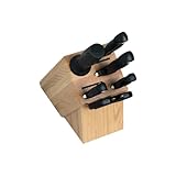 Kershaw 9900 Series 7-Piece Stainless-Steel Knife Set with Bamboo Block