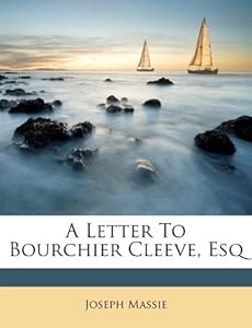 Private Label Makeup on Letter To Bourchier Cleeve Esq Joseph Massie 9781173601218
