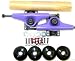 HAVOK Skateboard TRUCKS,WHEELS,BEARINGS,GRIP Pkg Pro Pu