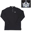 Los Angeles Kings NHL "Classic Pique Long Sleeve" Polo Shirt (Black)