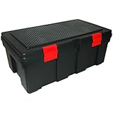 GSC SL3500 Storage Locker, Black with Red Latches