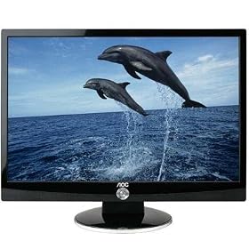 AOC 2217V 22 Widescreen LCD Monitor - Black by AOC