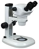 OMAX 4-200x Stereo Microscope w 2X, 0.5X AUX Lens + Extension Sleeve