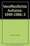 Veröffentlichte Aufsätze