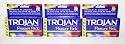 Trojan Condoms, Pleasure Pack, Lubricated (Twisted Pleasure, Her Pleasure, Intense Ribbed Shared Pleasure),12-Count Packages (Pack of 3)