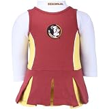Florida State Seminoles (FSU) Garnet Toddler Two Piece Cheerleader Dress