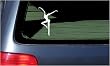 Dave Matthews Band Fire Dancer Vinyl Sticker - White Decal