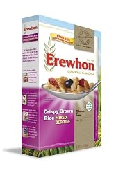 Erewhon Crispy Brown Rice with Mixed Berries, Gluten Free, 9.5-Ounce Boxes (Pack of 6)
