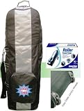 Longridge Golf Roller Travel Cover, schwarz - 