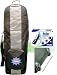 Longridge Golf Roller Travel Cover, schwarz