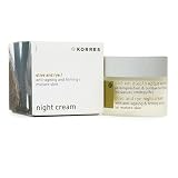 Korres Natural Products Night Cream, Olive and Rye 1.35 fl oz (40 ml)