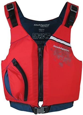 Stohlquist Youth Escape PFD Life Jackets, Red by Stohlquist