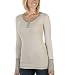 Juniors Mossimo Supply Co. Splitneck Pullover Henley - Jet Gray / Bone&nbsp;