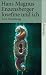 Hans Magnus Enzensberger �Josefine und ich: Eine Erz�hlung (suhrkamp taschenbuch)�