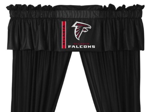 Atlanta Falcons Window Treatments Valance and Drapes at Amazon.com