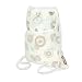 Bumkins Waterproof Tote Bag - Blue/Chocolate Circles