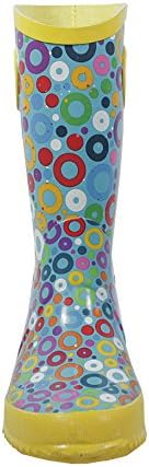 Splash Me Rainboots Kid's Printed Rainboot, Yellow, 3 M US Little Kid