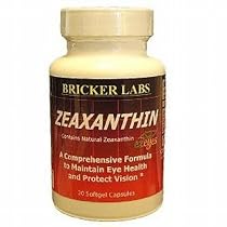 Ezeyes Zeaxanthin - Natural Plant Base - 30 Softgel Capsules
