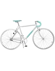 Sports: Milano Classic Sports Single Speed Track Fixed Gear Bike Road Bicycle 5 to 64" - SOLOMONE CAVALLI