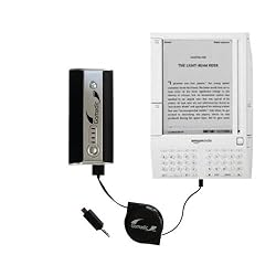 High Capacity Rechargeable External Battery Pocket Charger for the Amazon Kindle (1st Generation) - uses Gomadic TipExchange Technology