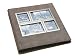 Umbra Horizon 5-up, 4-inch by 6-inch Album, Nickel and Mushroom