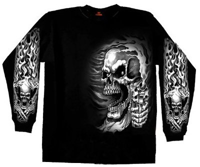 Hot leathers assassin double sided long sleeve t-shirt …